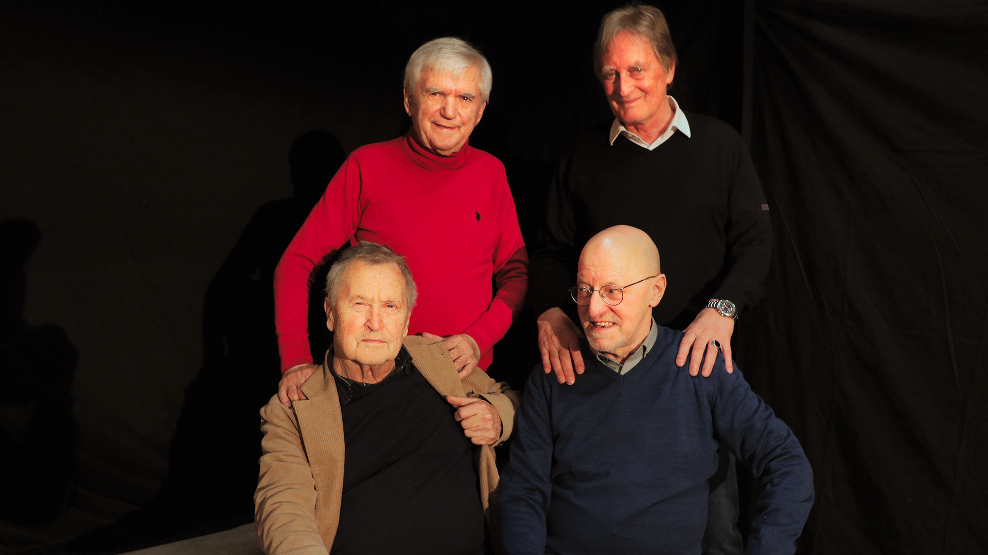 Engelbert Obernosterer, Peppe Mairginter, Alfred Meschnigg, Werner W&ouml;lbitsch